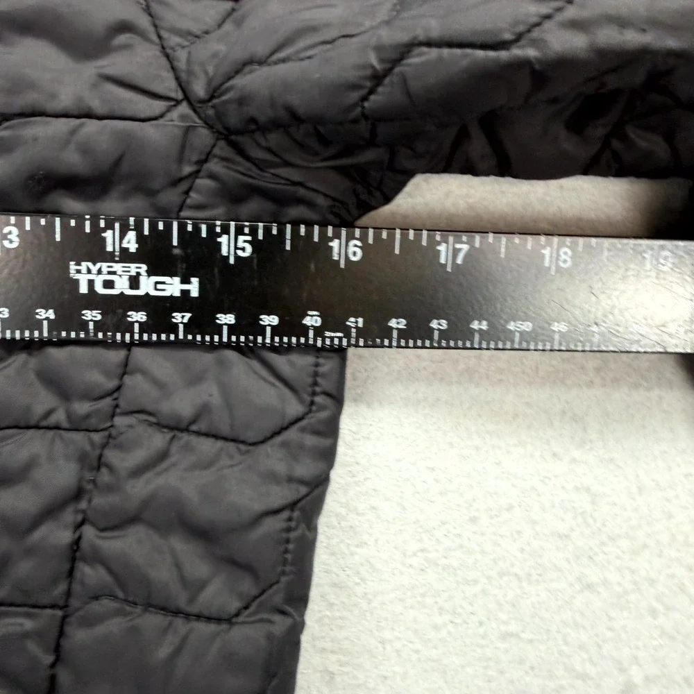 The North Face Thermoball Down Puffer Jacket Boys Small Black Lightweight Zip Up